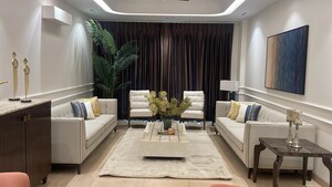 Living Room in 4 BHK Builder Floor at Vipul Greens, Sector 48 – for Sale