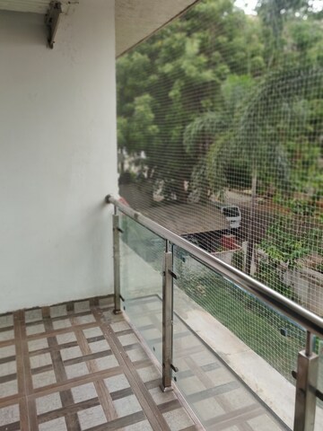 Balcony in 3 BHK Apartment at SV Mansion Banjara Hills, Banjara Hills – for Rent