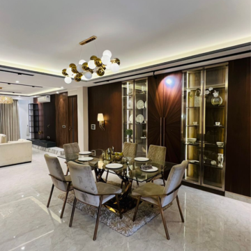 Living Room in 4 BHK Builder Floor at Versalia WoodWinds, Sector 67a – for Sale