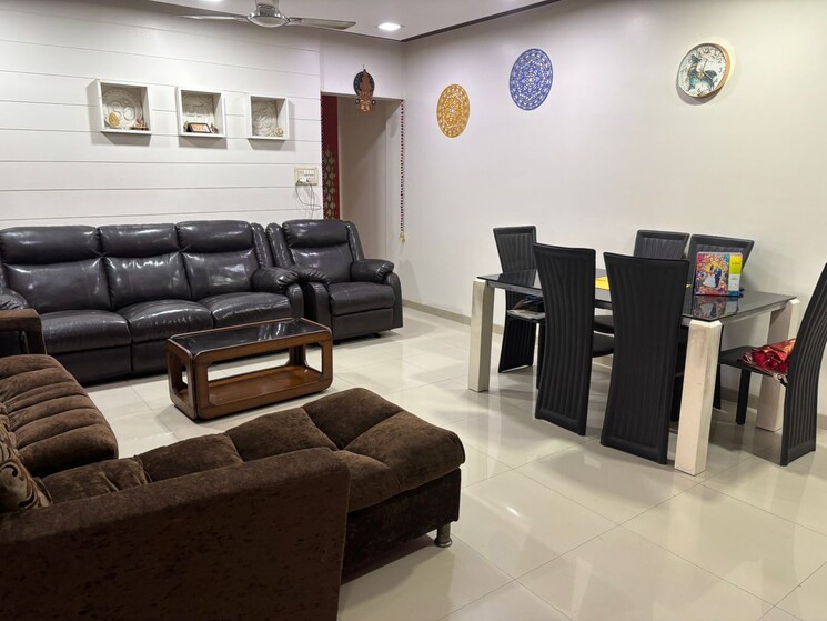 Living Room, kanakia-spaces-challenger 3 Bedroom 1325 Sq.Ft. Apartment In Kandivali East Mumbai 8775858