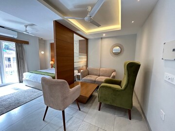 Living Room in 4 BHK Apartment at Skyline Park, Vip Road – for Sale