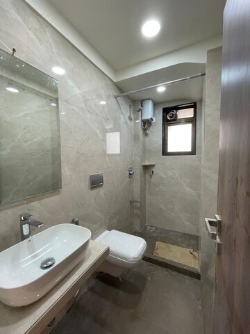 Bathroom in 2 BHK Apartment at Raj Palace Khar, Khar West – for Rent