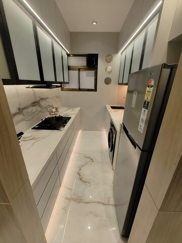 Kitchen in 2 BHK Apartment at Chandak Greenairy, Borivali East – for Sale