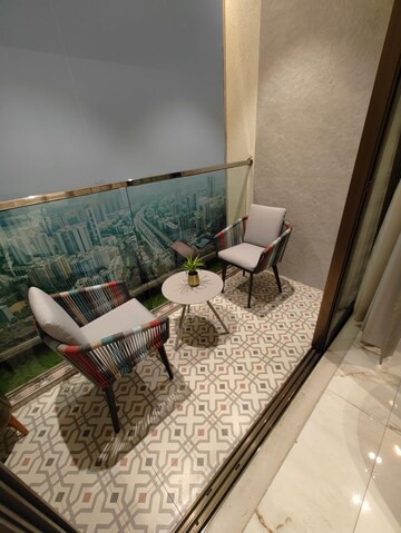 Balcony in 2 BHK Apartment at Chandak Greenairy, Borivali East – for Sale