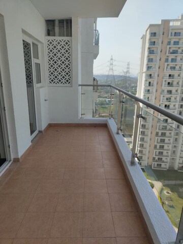 Balcony in 2 BHK Apartment at Shree Vardhman Victoria, Sector 70 – for Rent