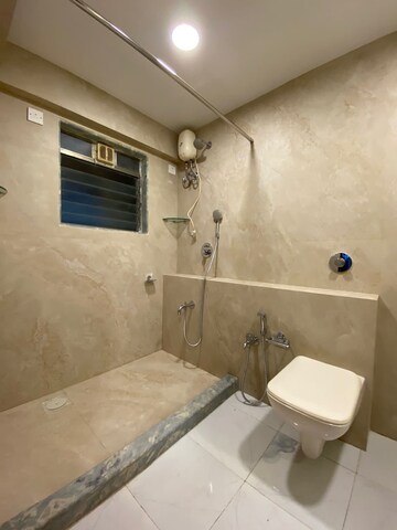 Attached Bathroom in 3 BHK Apartment at Khar West – for Rent