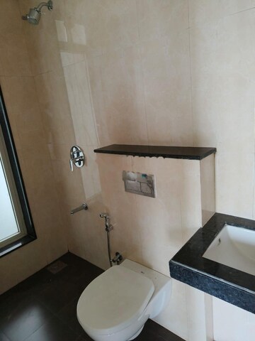 Attached Bathroom in 2 BHK Apartment at Sheth Zuri, Laxmi Nagar – for Rent
