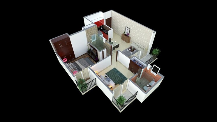 undefined, harahua 3 Bedroom 1380 Sq.Ft. Apartment In Harahua Varanasi 8776065