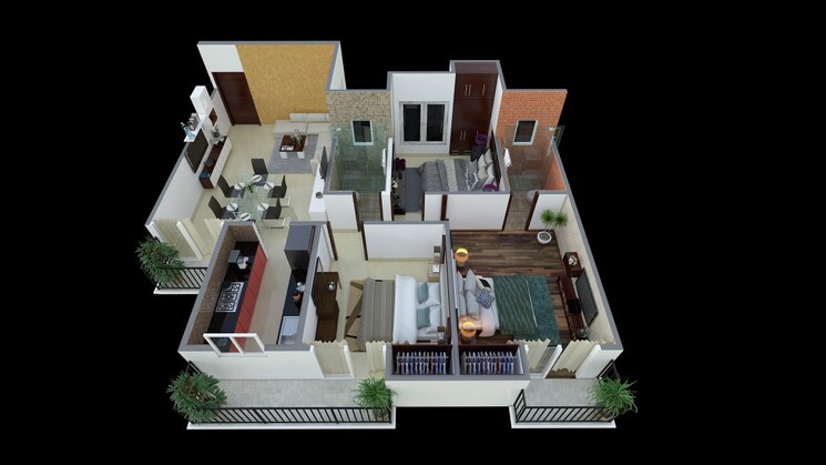 undefined, harahua 3 Bedroom 1380 Sq.Ft. Apartment In Harahua Varanasi 8776065