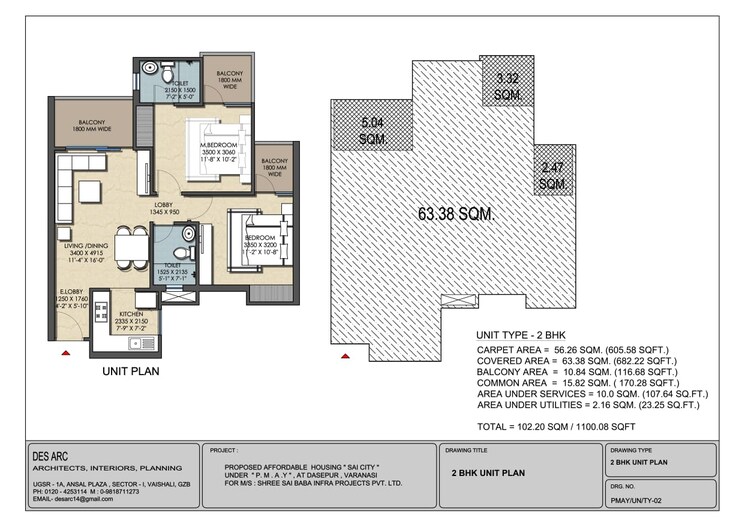 undefined, harahua 3 Bedroom 1380 Sq.Ft. Apartment In Harahua Varanasi 8776065