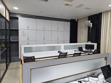 Team Area in  Office Space at Iscon Elegance, Prahlad Nagar – for Rent