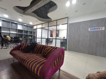 Team Area in  Office Space at Iscon Elegance, Prahlad Nagar – for Rent