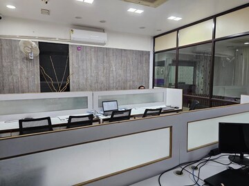 Team Area in  Office Space at Iscon Elegance, Prahlad Nagar – for Rent