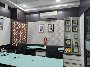 Team Area in  Office Space at Iscon Elegance, Prahlad Nagar – for Rent