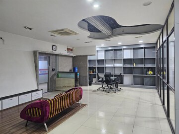 Team Area in  Office Space at Iscon Elegance, Prahlad Nagar – for Rent