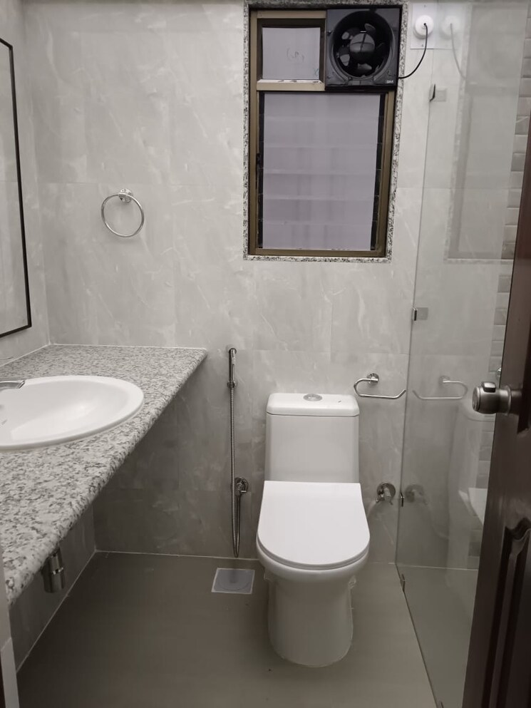 Attached Bathroom, greens-laurel 3 Bedroom 1500 Sq.Ft. Apartment In Thergaon Pune 8775993