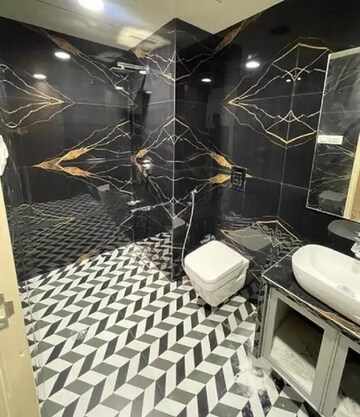 Attached Bathroom in 3 BHK Apartment at Lodha World View, Worli – for Rent