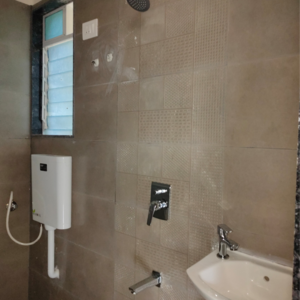 Bathroom in 1 BHK Apartment at Tricity Bayview, Kalamboli Sector 16 – for Sale