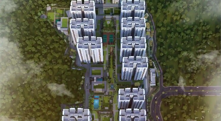 Exterior View, aparna-zenon 3 Bedroom 1712 Sq.Ft. Apartment In Puppalaguda Hyderabad 8776080