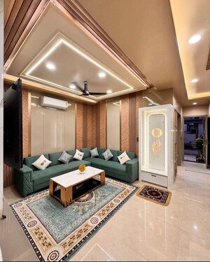 Living Room in 2.5 BHK Builder Floor at Sector 35 – for Sale