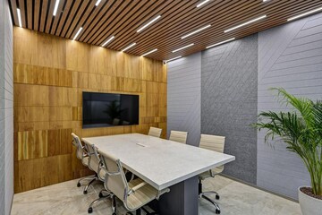 Team Area in  Office Space at Binori B Square 3, Bodakdev – for Rent