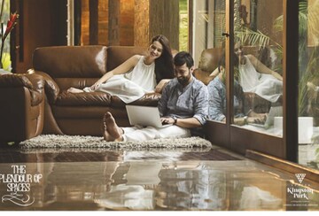 Living Room in 4 BHK Villa at Vertex Kingston Park, Nallagandla – for Sale