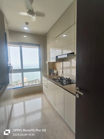 Kitchen in 2 BHK Apartment at Hiranandani Atlantis, Powai – for Rent