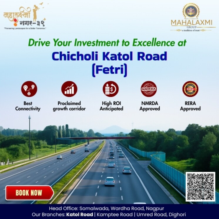 Exterior View, mahalaxmi-nagar-39  1600 Sq.Ft. Plot In Katol rd Nagpur 8776266