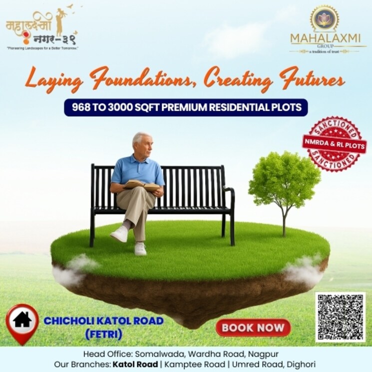 Exterior View, mahalaxmi-nagar-39  1600 Sq.Ft. Plot In Katol rd Nagpur 8776266