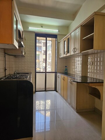 Kitchen in 1 BHK Apartment at Lake Florence, Powai – for Rent