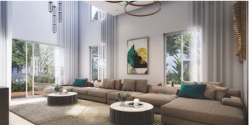 Living Room in 4 BHK Villa at Vertex Kingston Park, Nallagandla – for Sale