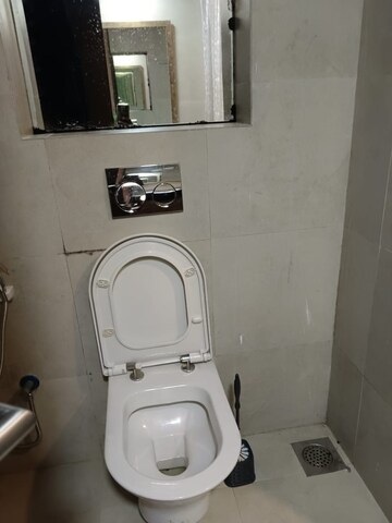 Bathroom in 1 BHK Apartment at Lodha Belmondo St Andrews A, Gahunje – for Rent
