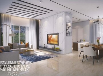 Living Room in 5 BHK Villa at Vertex Kingston Park, Nallagandla – for Sale