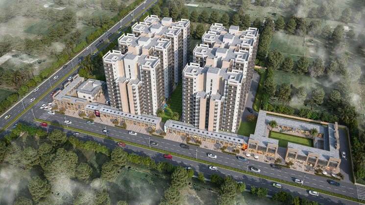 Exterior View, riseonic-solitaire 3 Bedroom 640 Sq.Ft. Apartment In Sector 70 Gurgaon 8776350