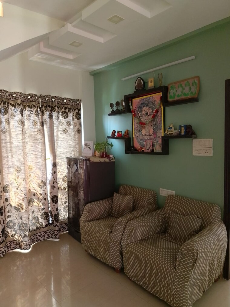 Living Room, hiland-woods 3.5 Bedroom 2200 Sq.Ft. Penthouse In Rajarhat Kolkata 8776403