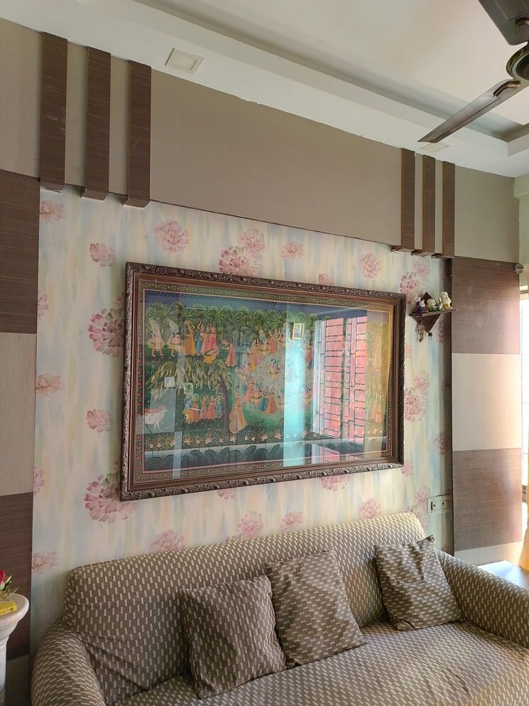 Living Room, hiland-woods 3.5 Bedroom 2200 Sq.Ft. Penthouse In Rajarhat Kolkata 8776403