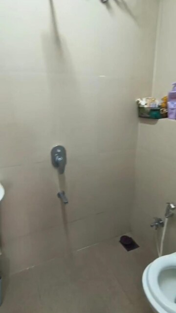 Attached Bathroom in 1 BHK Apartment at Je And Vee Om Trimurti, Malad East – for Rent