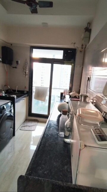 Kitchen in 1 BHK Apartment at Je And Vee Om Trimurti, Malad East – for Rent