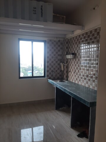 Kitchen in 1 BHK Apartment at Leo Group Housing Complex, Bhandup West – for Rent