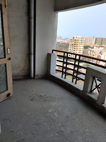 Balcony in 4 BHK Penthouse at West Bengal Housing Eastern High, Rajarhat – for Sale
