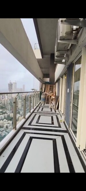 Balcony in 4 BHK Apartment at Nathani Heights, Dalal Estate – for Sale