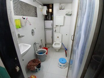 Attached Bathroom in 2.5 BHK Apartment at Aakashganga CHS, Kopar Khairane – for Rent