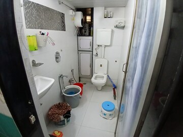Attached Bathroom in 2.5 BHK Apartment at Aakashganga CHS, Kopar Khairane – for Rent