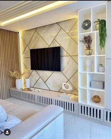 Living Room in 2 BHK Apartment at Igi Airport Area – for Sale