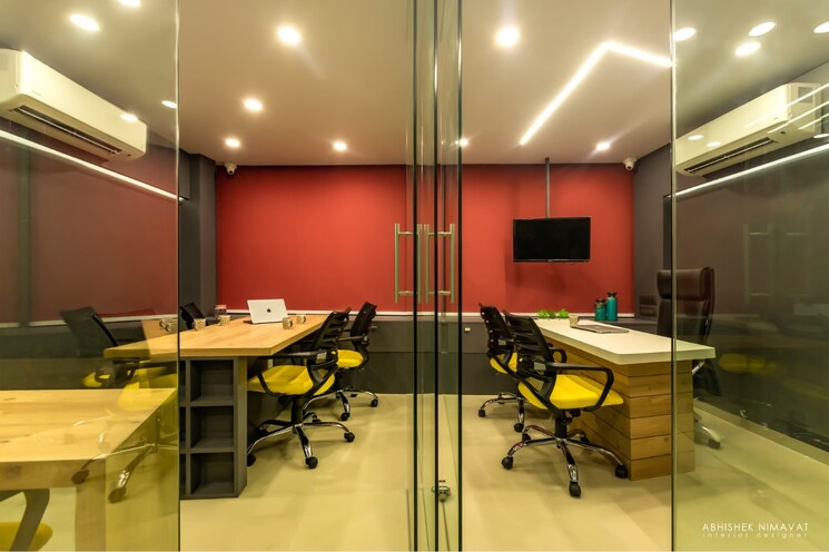Team Area, shivalik-shilp Commercial Office Space 1255 Sq.Ft. In Sanidhya Ahmedabad 8776592