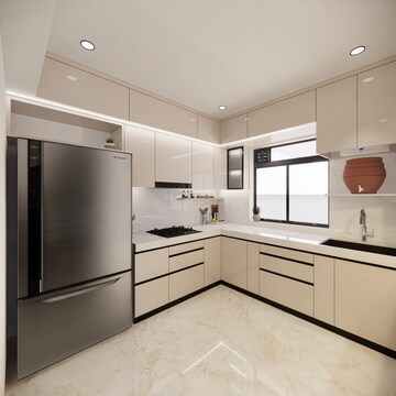 Kitchen in 2 BHK Apartment at Nimbus The Hyde park, Sector 78 – for Sale