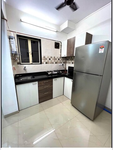Kitchen in 1 BHK Apartment at Lady Ratan Tower, Worli – for Rent