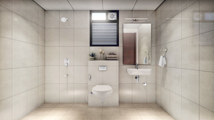 Bathroom, godrej-bliss-kandivali 3 Bedroom 1084 Sq.Ft. Apartment In Kandivali East Mumbai 8777203