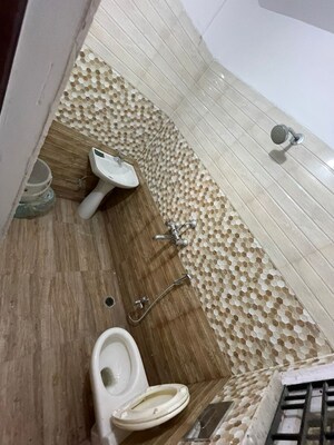Bathroom in 3 BHK Apartment at New Town – for Sale