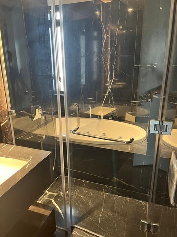 Kitchen in 4 BHK Apartment at Lodha World One, Worli – for Rent